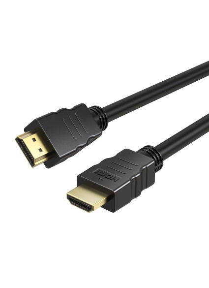 CABLETIME καλώδιο HDMI CT-HE19G με Ethernet, 4K/60Hz, 18 Gbps, 0.5m, μαύρο