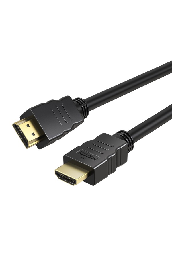 CABLETIME καλώδιο HDMI CT-HE19G με Ethernet, 4K/60Hz, 18 Gbps, 0.5m, μαύρο