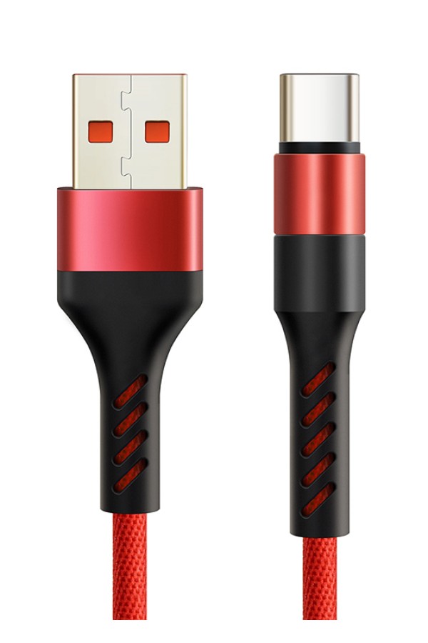 CABLETIME καλώδιο USB-C σε USB CT-PU32, 12W, 480Mbps, 1m, κόκκινο