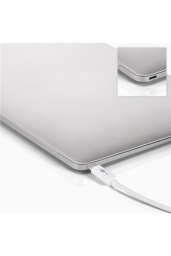 GOOBAY αντάπτορας USB-C σε HDMI & VGA 52430, 4K/60Hz, λευκός