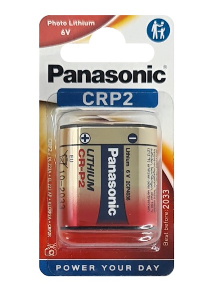 PANASONIC μπαταρία λιθίου, CRP2, 6V, 1τμχ