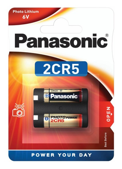 PANASONIC μπαταρία λιθίου, 2CR5, 6V, 1τμχ