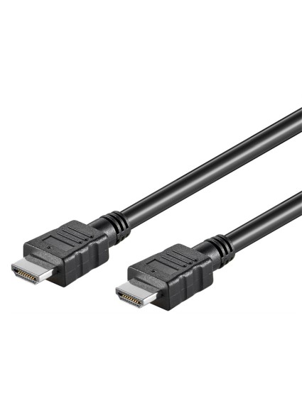 GOOBAY καλώδιο HDMI 58443 με Ethernet, 4K/30Hz, 10.2Gbps, 5m, μαύρο