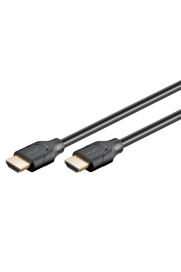 GOOBAY καλώδιο HDMI 2.1 61642, Ethernet, ARC, 8K/60Hz 48 Gbps, 5m, μαύρο