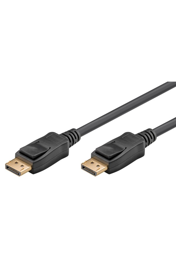 GOOBAY καλώδιο DisplayPort 61712, 4K/60Hz, 21.6 Gbps, 2m, μαύρο