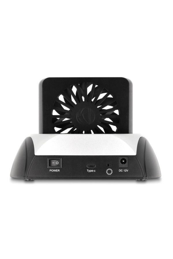 DELOCK docking station 64280 για M.2 NVMe/SATA SSD & HDD, 10Gbps, μαύρο