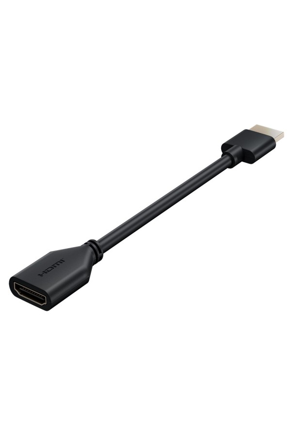 GOOBAY αντάπτορας HDMI 64824, εύκαμπτος, 4K/60Hz, 18Gbps, μαύρος