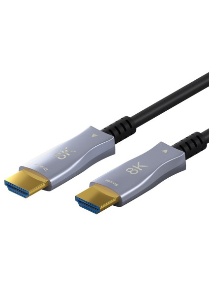 GOOBAY καλώδιο HDMI 2.1 65559 με Ethernet, 8K/60Hz, 48 Gbps, 20m, μαύρο