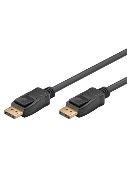 GOOBAY καλώδιο DisplayPort 65808 Certified, 8K/60Hz 32.4 Gbps, 1m, μαύρο