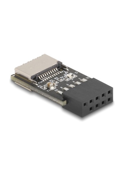 DELOCK αντάπτορας USB 2.0 Pin σε USB Type-E Key A 67175