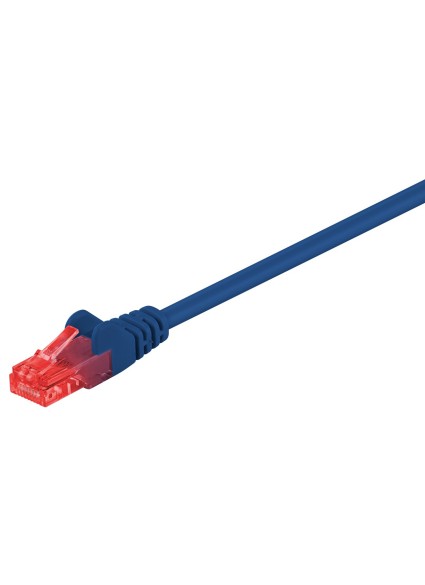 GΟOBAY καλώδιο δικτύου 68407, CAT 6 U/UTP, CCA, PVC, 3m, μπλε