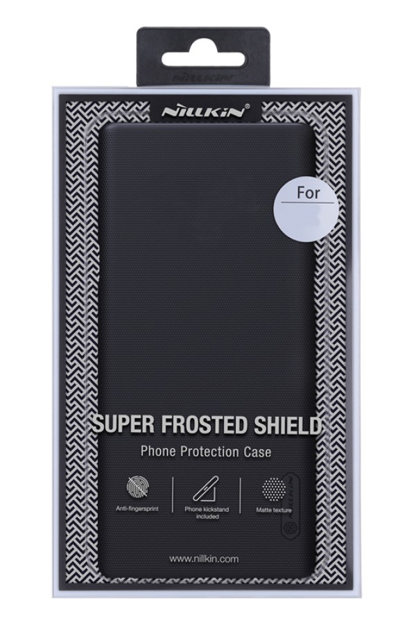 NILLKIN θήκη Super Frosted Shield για Xiaomi Redmi Note 10 Pro 5G, μαύρη