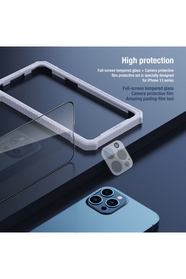 NILLKIN tempered glass & camera protective film για iPhone 13 Pro