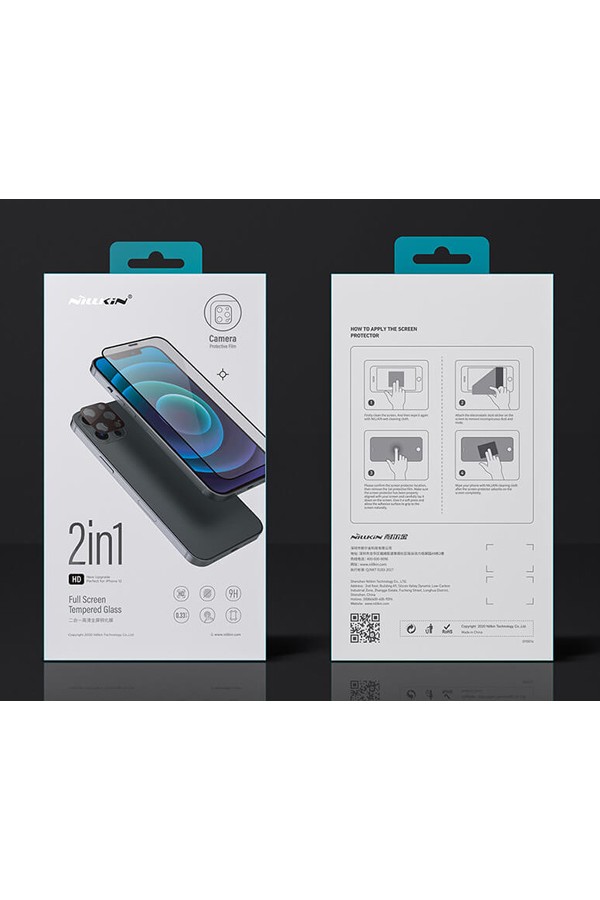 NILLKIN tempered glass & camera protective film για iPhone 13 Pro