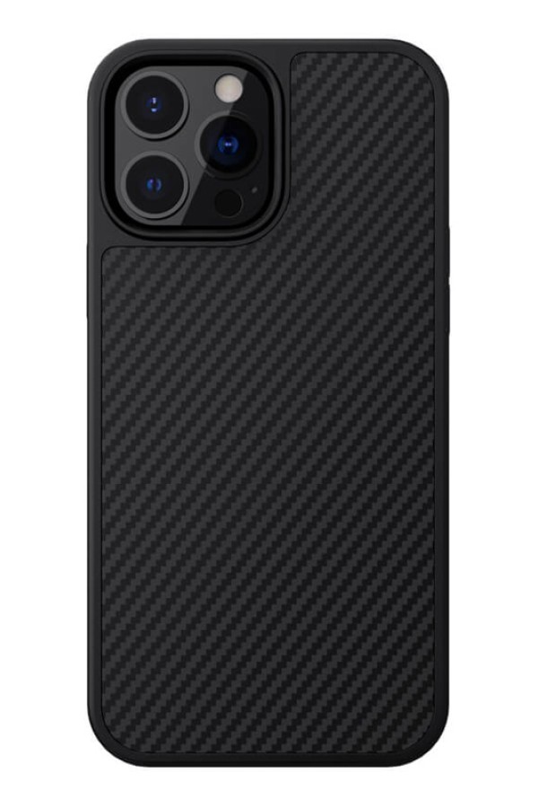 NILLKIN θήκη Synthetic Fiber για Apple iPhone 13 Pro, μαύρη
