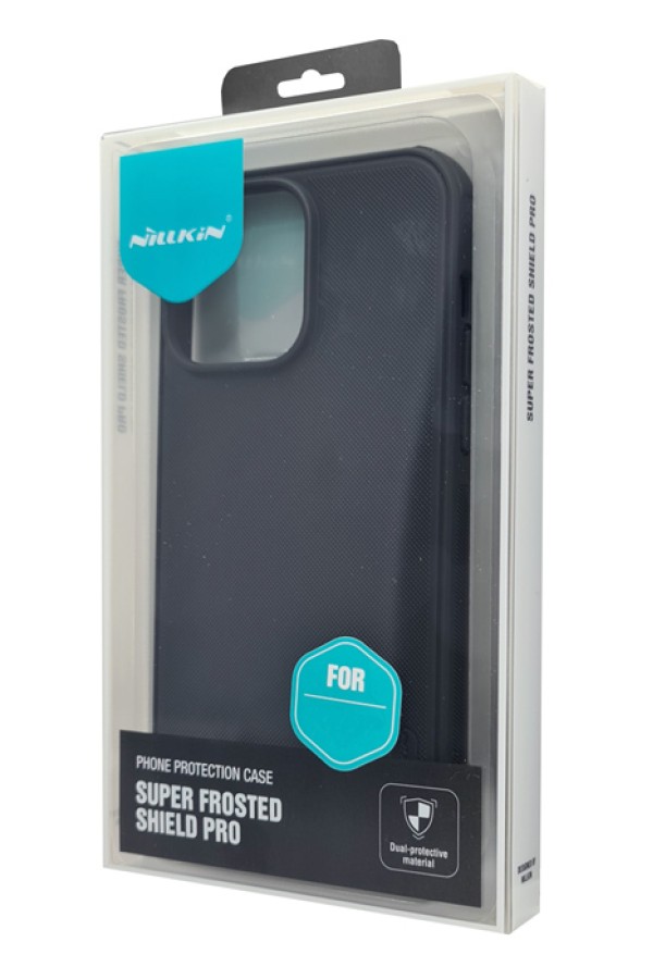 NILLKIN θήκη Super Frosted Shield Pro για Apple iPhone 14, μαύρη