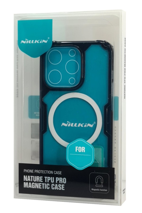 NILLKIN θήκη Nature Pro Magnetic για iPhone 14 Pro, διάφανη