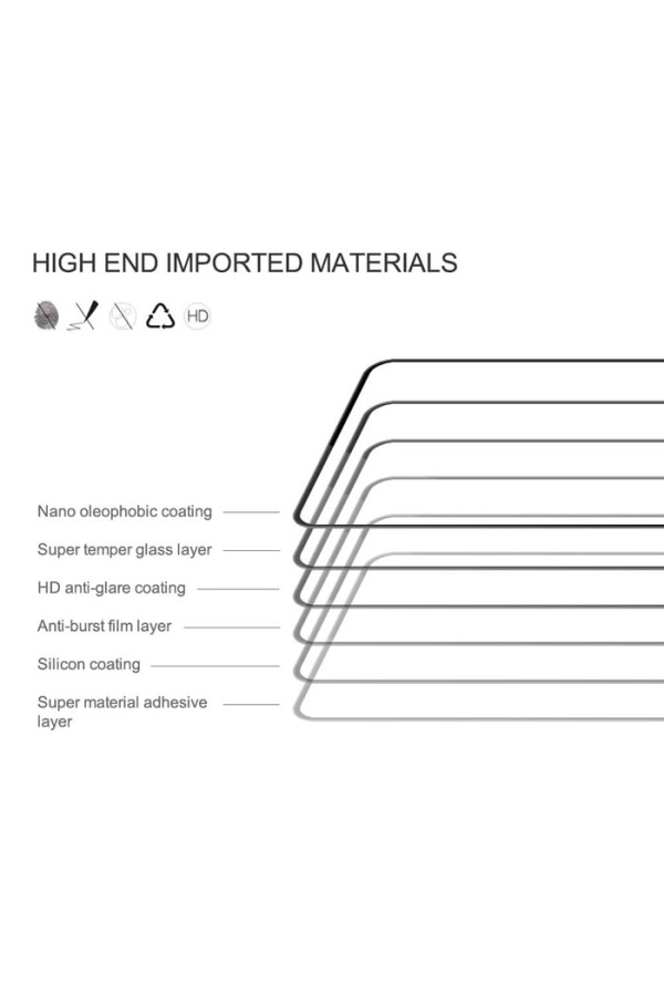 NILLKIN tempered glass 2.5D CP+PRO για Xiaomi Redmi Note 12 Pro/Pro+ 5G