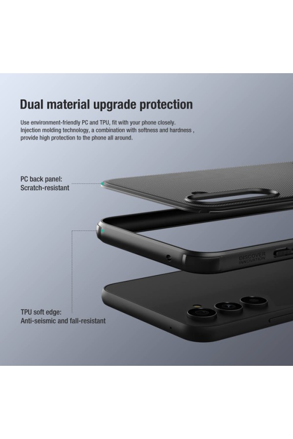 NILLKIN θήκη Super Frosted Shield Pro για Samsung Galaxy A54 5G, μαύρη
