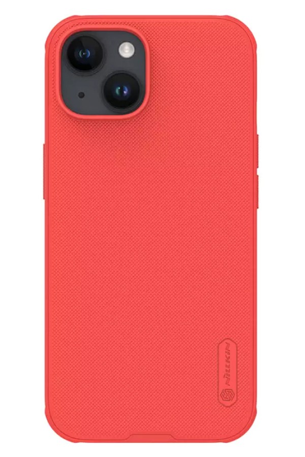 NILLKIN θήκη Super Frosted Shield Pro για iPhone 15, κόκκινη