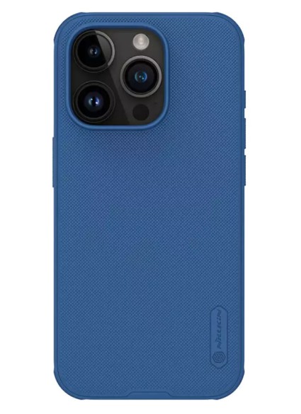 NILLKIN θήκη Super Frosted Shield Pro για iPhone 15 Pro, μπλε