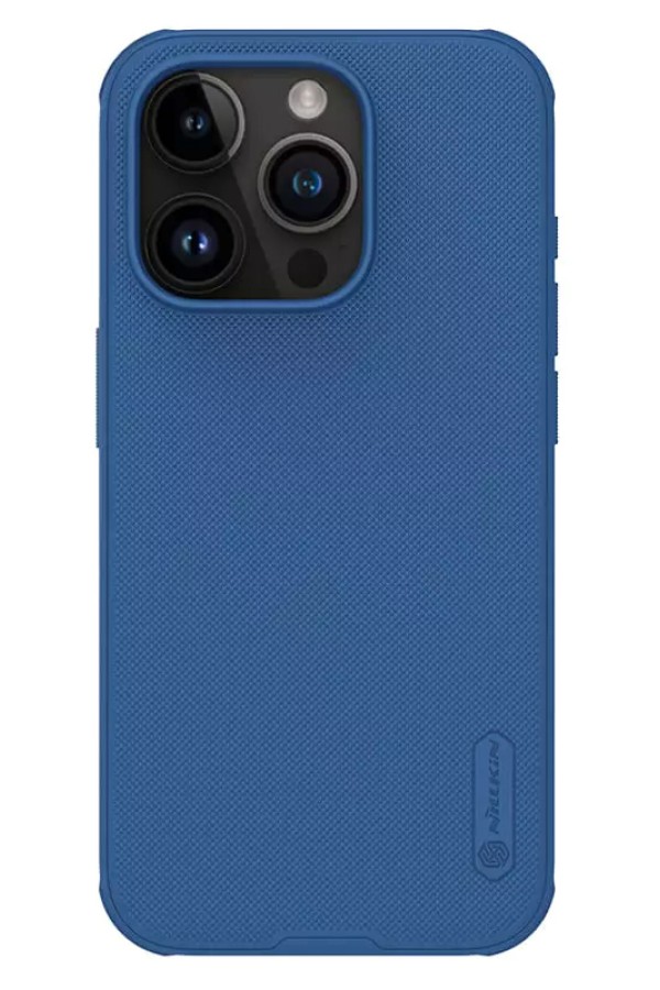 NILLKIN θήκη Super Frosted Shield Pro για iPhone 15 Pro, μπλε