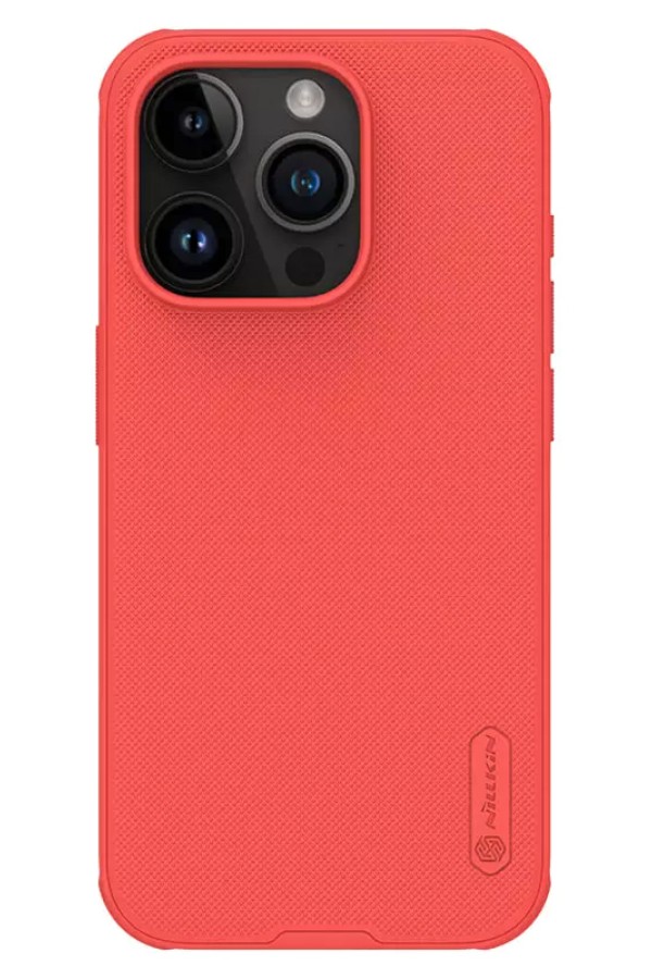 NILLKIN θήκη Super Frosted Shield Pro για iPhone 15 Pro, κόκκινη