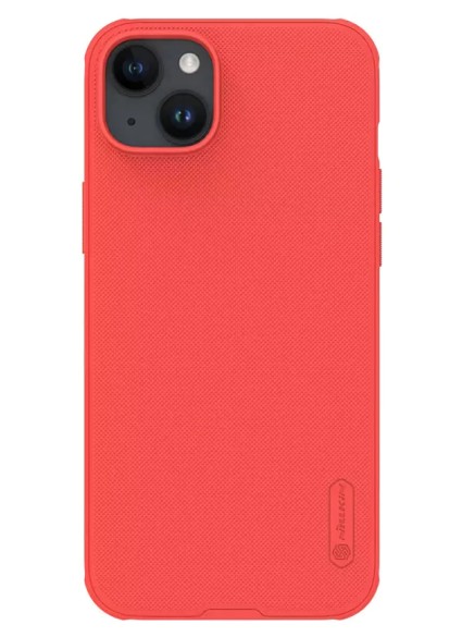 NILLKIN θήκη Super Frosted Shield Pro για iPhone 15 Plus, κόκκινη