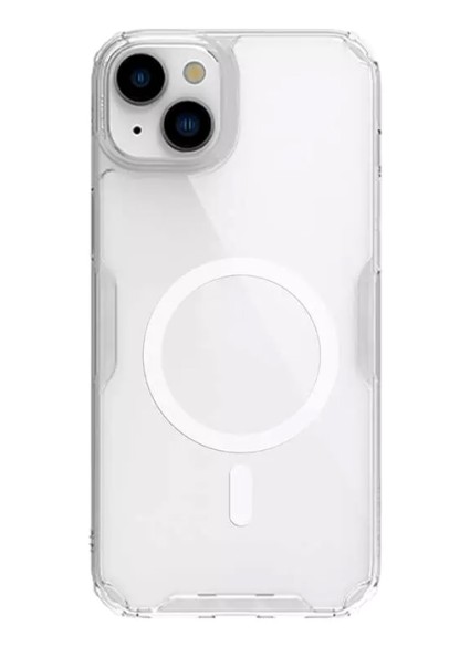 NILLKIN θήκη Nature Pro Magnetic για iPhone 15 Plus, διάφανη