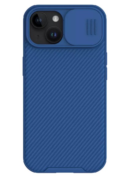 NILLKIN θήκη CamShield Pro για iPhone 15, μπλε