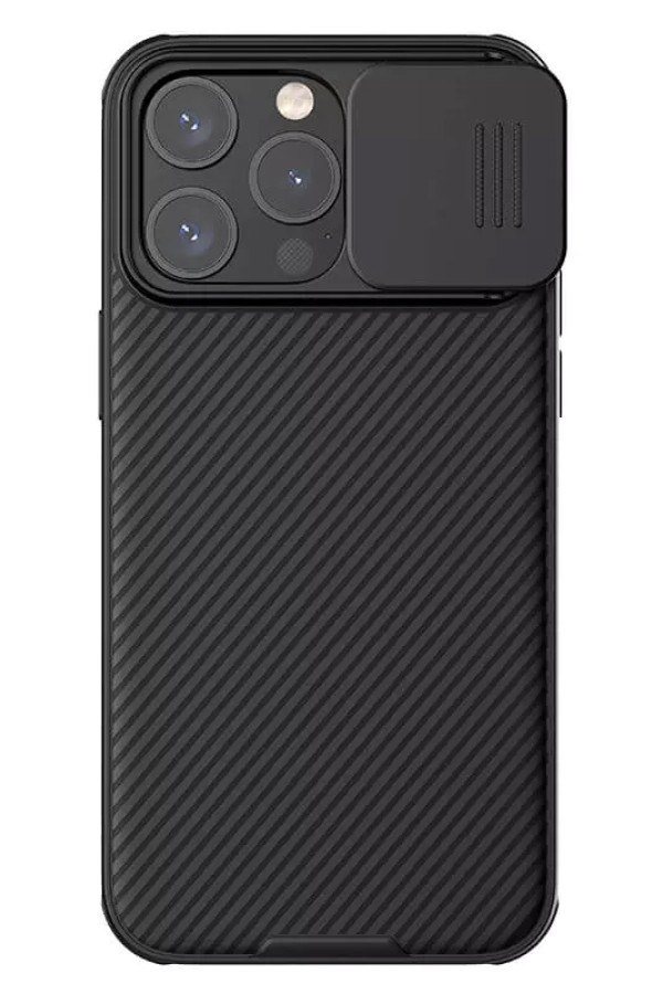 NILLKIN θήκη CamShield Pro για iPhone 15 Pro, μαύρη