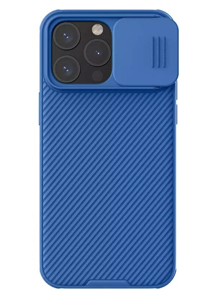 NILLKIN θήκη CamShield Pro για iPhone 15 Pro, μπλε