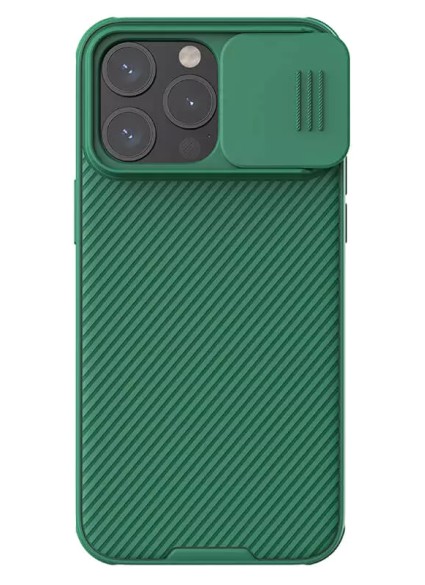 NILLKIN θήκη CamShield Pro για iPhone 15 Pro, πράσινη
