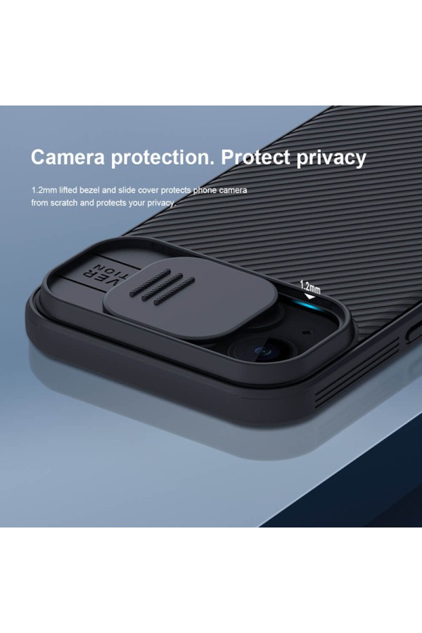NILLKIN θήκη CamShield Pro για iPhone 15 Plus, μπλε