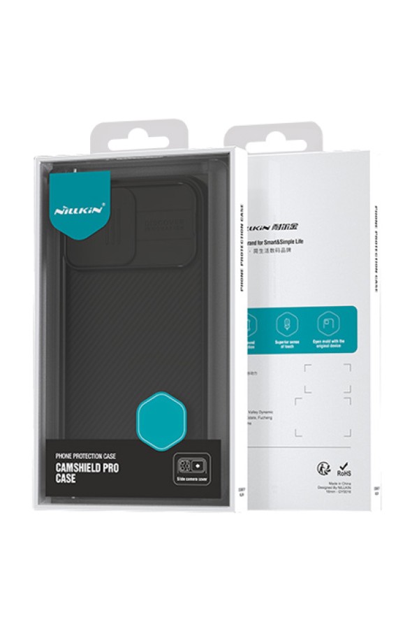 NILLKIN θήκη CamShield Pro για iPhone 15 Plus, πράσινη