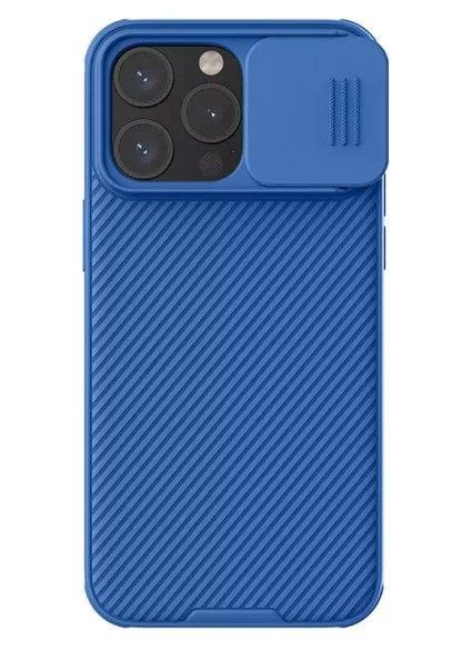NILLKIN θήκη CamShield Pro για iPhone 15 Pro Max, μπλε