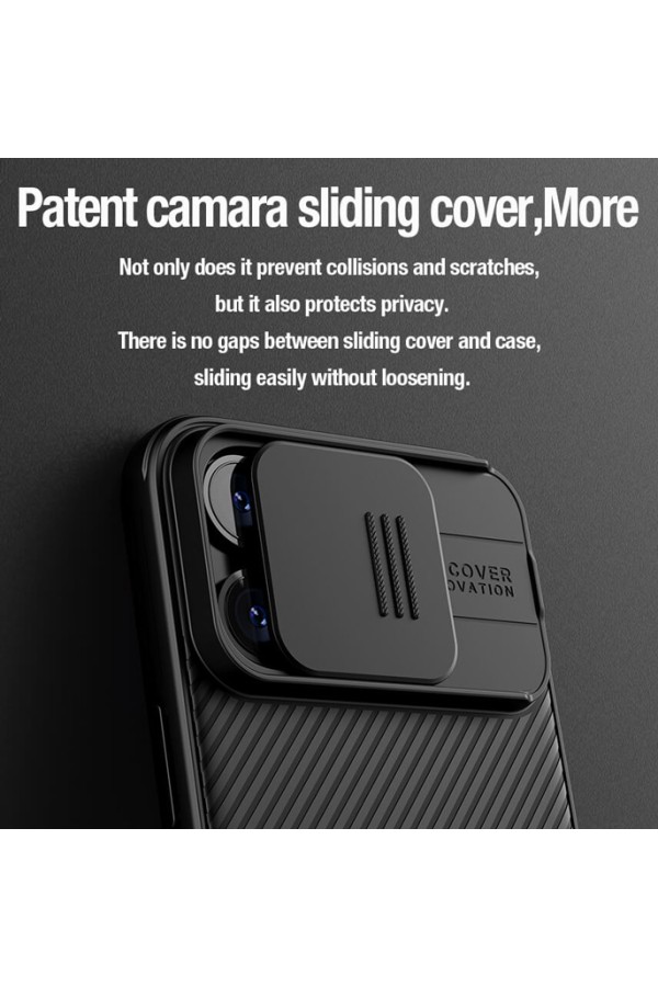 NILLKIN θήκη CamShield Pro Magnetic για iPhone 15 Pro, μαύρη