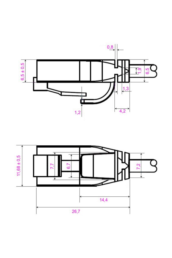 GOOBAY καλώδιο δικτύου 71548, CAT 6 U/UTP, slim, copper, 250MHz, 0.25m, μαύρο