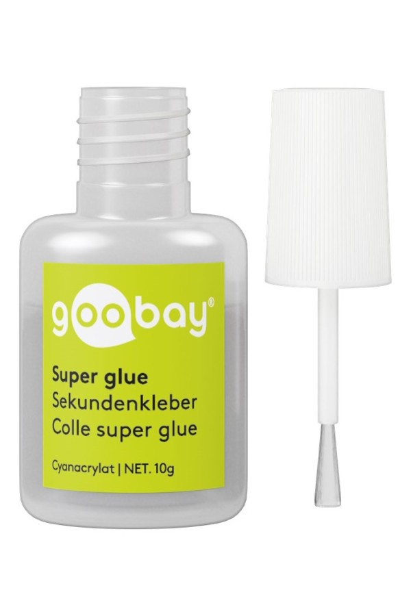 GOOBAY κόλλα Super Glue με πινέλο 77017, 10g