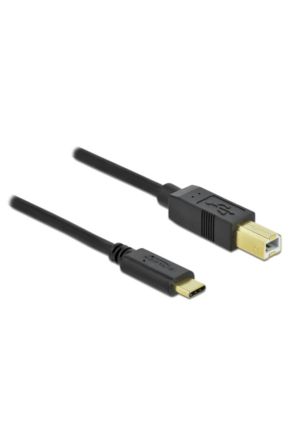 DELOCK καλώδιο USB-C σε USB Type B 83666, 480Mbps, 3m, μαύρο