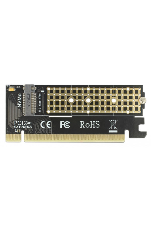 DELOCK Κάρτα Επέκτασης PCIe x16 σε NVMe M.2 Key M