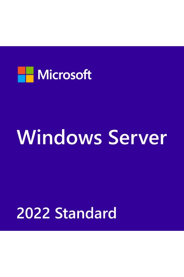 MICROSOFT Windows Server Standard 2022 64bit 16 Core English  DSP