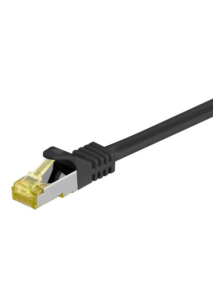 GOOBAY καλώδιο δικτύου 91572, CAT 7 S/FTP, copper, 10Gbps, 0.25m, μαύρο