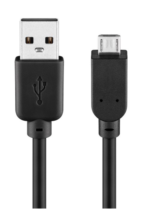 GOOBAY καλώδιο USB 2.0 σε Micro USB 93920, 3m, μαύρο