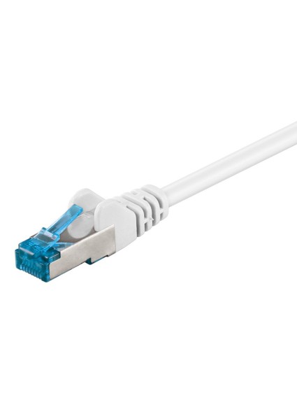 GOOBAY καλώδιο δικτύου 94158, CAT 6A S/FTP, 500 MHz, CU, 0.25m, λευκό