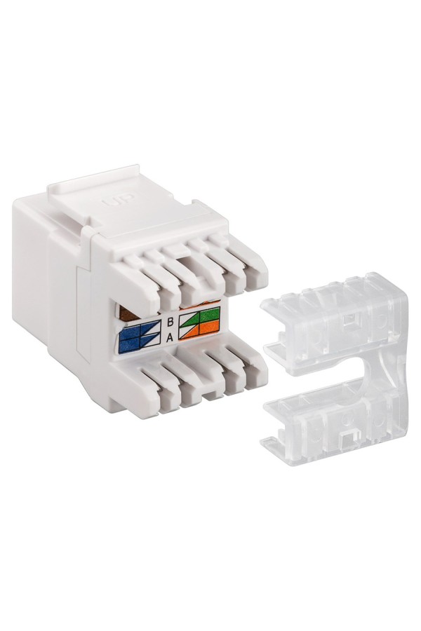 GOOBAY Keystone module RJ45 CAT 6 95740, UTP, 250MHz, λευκό