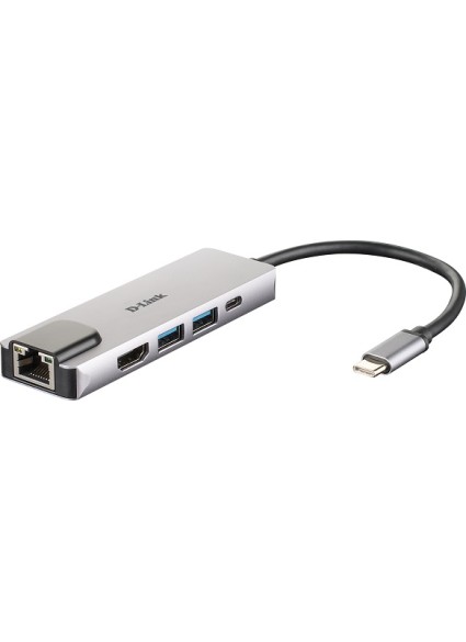 D-LINK DUB-M520 5-IN-1 USB-C HUB HDMI, ETH & PD