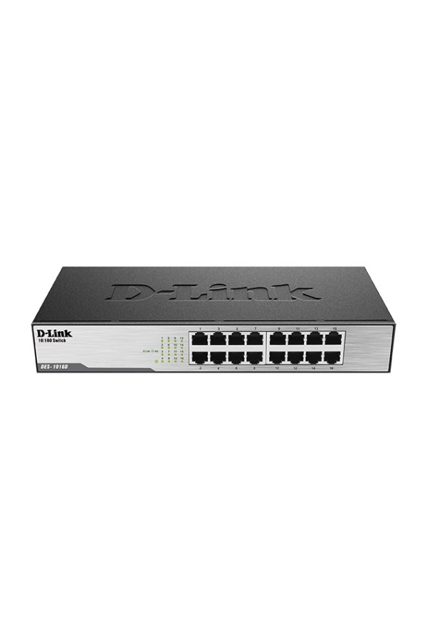 D-LINK SWITCH DES-1016D 16-Port 10/100Mbps