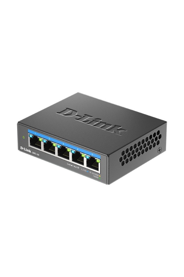 D-LINK Switch DMS-105 5-Port 2.5G Multi-Gigabit Desktop