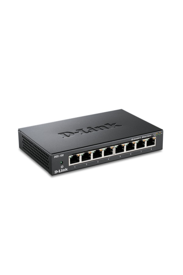 D-LINK SWITCH DGS-108/E 8 PORT 10/100/1000Mbps